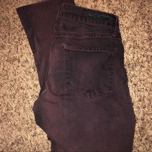 Nordstrom’s Articles of Society maroon jeans 28